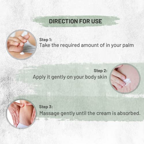 Image of Stretch Marks Cream | Reduces Marks & Scars | Post Pregnancy Marks | Maternity Repair | Enhances Skin Elasticity | Made with Organic Ingredients | Paraben Free - 100g (Pack of 2)