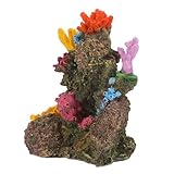 COLLBATH Decoración de paisajismo de Coral decoración de arrecifes de Coral de Acuario para Acuario