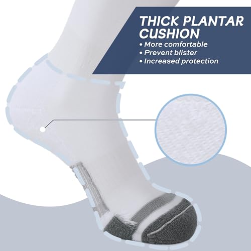 3 Pack Soccer Socks Softball Baseball Football Socks for Youth Men and Women3