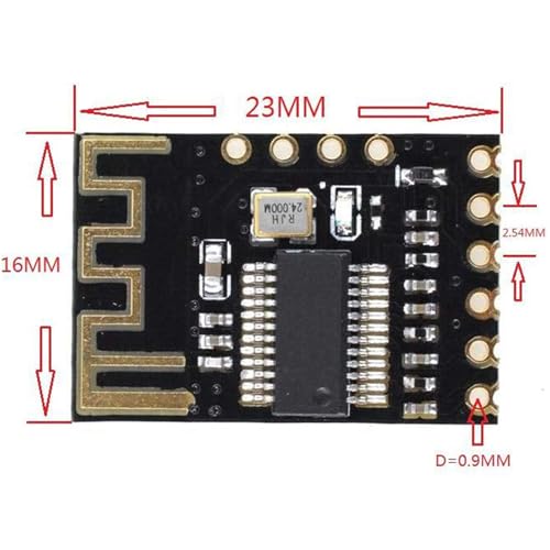 hiBCTR 3pcs M18 V4.2 Audio Logic Component - Hi-Fi Stereo Decoding PCB, Lossless Sound Processing Module for DIY & Hardware Prototyping