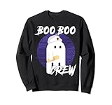 Photo Gallery costume vintage retrò boo boo crew infermiera fantasma halloween felpa Photo Gallery costume vintage retrò boo boo crew infermiera fantasma halloween felpa