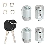 APPERFiT Door Lock Cylinders & Keys for Exterior Door Handle Compatible with...