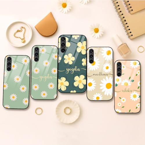 Image of COLORflow Back Cover Compatible with Samsung S23 FE 5G | Daisy Bloom Customized | Shockproof TPU Bumper with Camera Protection Back Cover Compatible with Samsung Galaxy S23 FE 5G