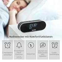 TechniSat DIGITRADIO 53 BT – Wecker, Bluetooth Lautsprecher, DAB+ Radio – Ansicht 3