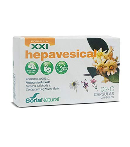Cap.c 02 Hepavesical Xxi (Boldo Complex) 30 Cápsulas De Soria Natural