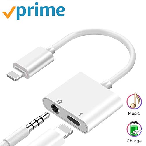Headphone Adapter for iPhone Charger Jack AUX Audio 3.5 mm Jack Adapter
