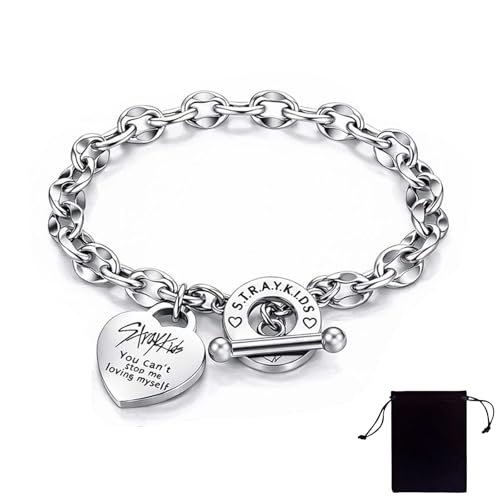 KSJEHW Pulseras para mujer Kpop Stray kids regalos para niños Mercancía de Kpop...