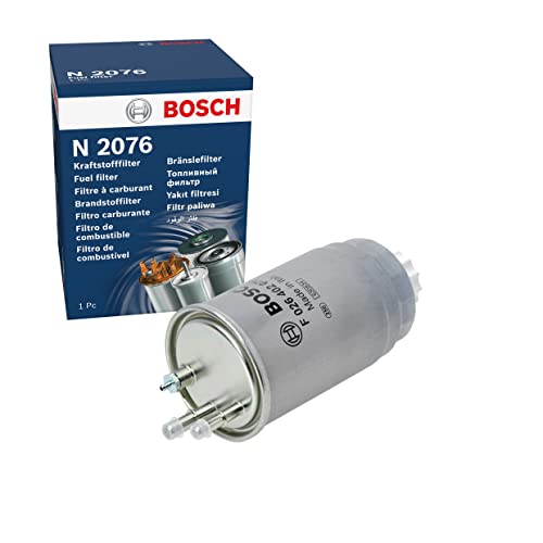 Bosch N2076 Car Diesel Filter - Separates Particles and Water from Fuel - Protects the Injection System
