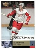 Marcel Dionne - Detroit Red Wings (Hockey Card) 2002-03 Upper Deck Foundations # 25 Mint