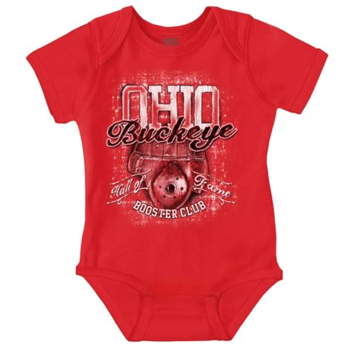 Brisco Brands Ohio Proud Local Hall of Fame Club Baby Romper Boys or Girls