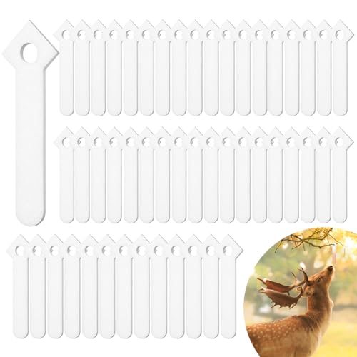 Anglekai 50PCS Deer Scent Drag, Strong Absorbing Deer Urine Wick for Buck Pee Wick Urine Absorbing