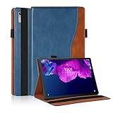 TIPOYOROO Case for Lenovo Tab P11 2nd Gen/Xiaoxin Pad Plus 2023 11.5' TB350FU/TB350XU case Bussiness Premium PU Leather Stand Folding Folio Cover for Lenovo Tab P11 2nd Gen 11.5 inch -Navy Blue