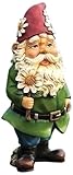 Joseph Studio 65900 Tall Gnome Garden Statue, 12-Inch
