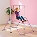 Nouva Expandable Gymnastics Bar for Kids - 5 Adjustable Heights Gymnastic Horizontal Bars Equipment Junior Training Bar Steady Steel Construction for Home, Gym Center