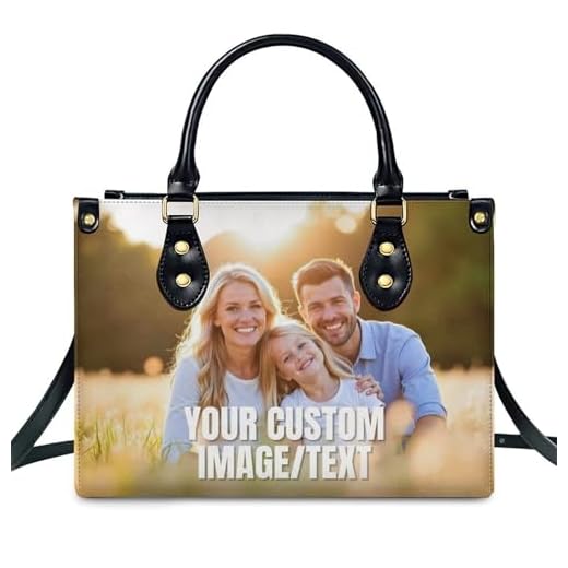How to turn a purse into a messenger bag Personalized Photo Leather Handbag