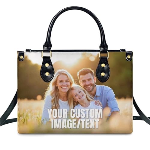 Bolso de cuero personalizado para mujer miniatura 1