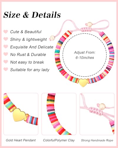 TAGOMEI Graduation Gifts for Her Girls Charm Bracelets Heart Graduation Bracelet Kindergarten 5th 8th Grade Pre K High School Graduation Gifts for Her Daughter Granddaughter Niece Sister Best Friends4