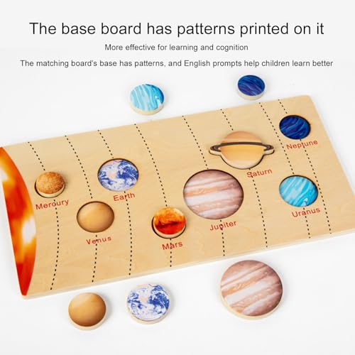 Tablero de solar Chrees rompecabezas de madera educativo para regalar 3