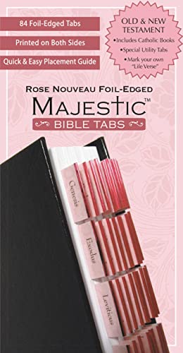 Majestic Rose Nouveau Bible Tabs (Majestic™ Bible)