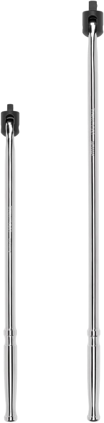 TEKTON 3/8, 1/2 Inch Drive Breaker Bar Set (2-Piece) | SBH99200