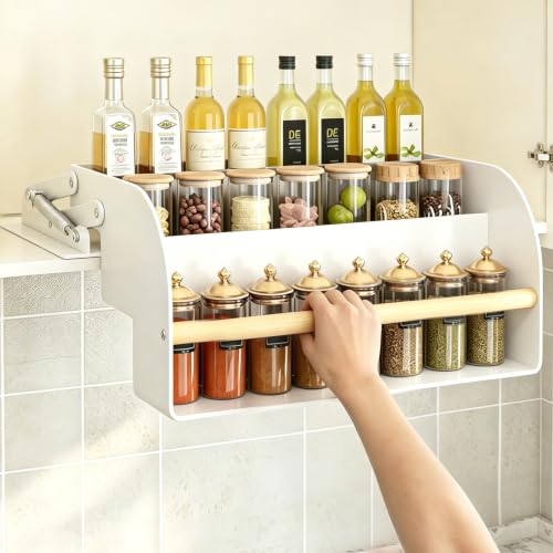 REALINN 3-Tier Pull Down Shelf