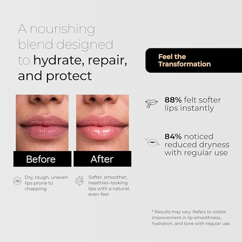 Image of by NAKED fact Intense Protection Brightening Lip Balm for Dry, Dark & Pigmented Lips | Provides Hydration | Even Out Lip Tone | UV Protection | Enriched with Vitamin E, Cow Ghee & Kokum Butter| UNISEX- 10gm