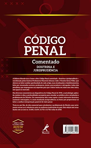Código penal comentado: doutrina e jurisprudência Código penal comentado: doutrina e jurisprudência - Imagem 2