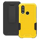 Wireless ProTech Case Compatible with CAT S62 PRO and CAT S62. Rotating Belt Clip Holster and Durabl