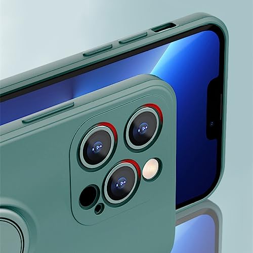 Coque silicone iPhone 12 Pro rose avec bague pour photos et vidéos