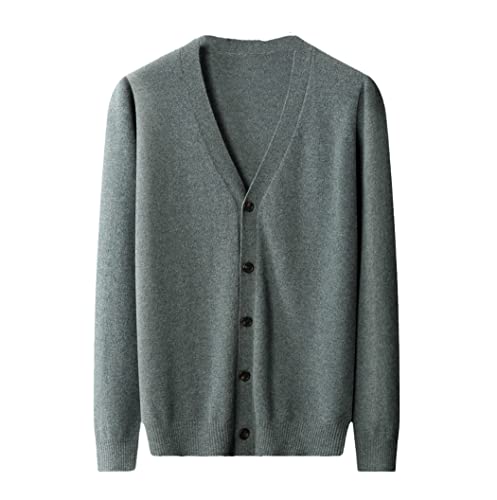 Veste 100 % laine homme col en V pour rester au chaud en hiver XXXL
