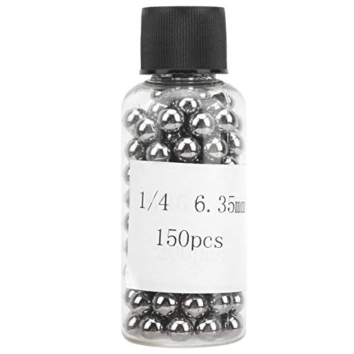 Bike Bearing Balls, Loose Ball Bearings Industrial 1/4in for Aerospace for Plastic Hardware for Chemicals