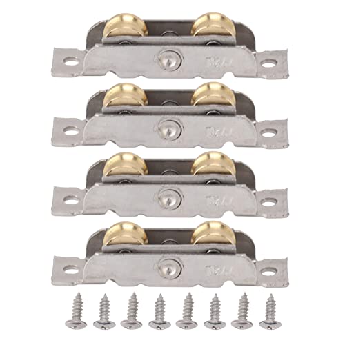 AUNMAS 4Pcs Sliding Patio Door Roller Assembly