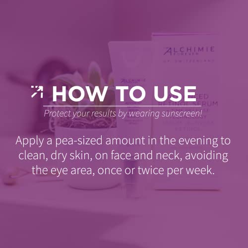 Alchimie Forever Advanced Retinol Serum With Time Release Technology | Reduces The Appearance Of Fine Lines, Wrinkles & Age Spots | 1Oz #TOP4