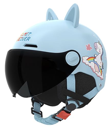 Casco De Motocicleta Para Niños De 2 A 14 Años, Aprobado Por El DOT, Para Niños Y Niñas, Ideal Para Karts De Calle, Motos De Cross, Scooters Eléctricos, Ciclomotores 8,48-56cm