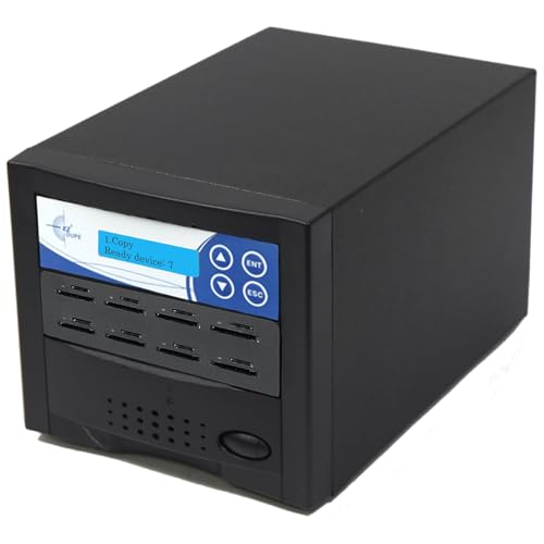 EZ Dupe 1~7 SD and TF (MicroSD) �f���v���P�[�^�[ - �Z�L���A�f�W�^���t���b�V�����f�B�A SDXC SDHC �N���[�i�[�R�s�[�@ (35MB/�b) DOD�����f�[�^�����t�� (EZDSDMSD7T - 3�N�ۏ�)