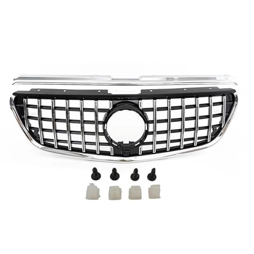Calandre Mercedes Vito W447 style GT finition premium radiateur noir et chrome