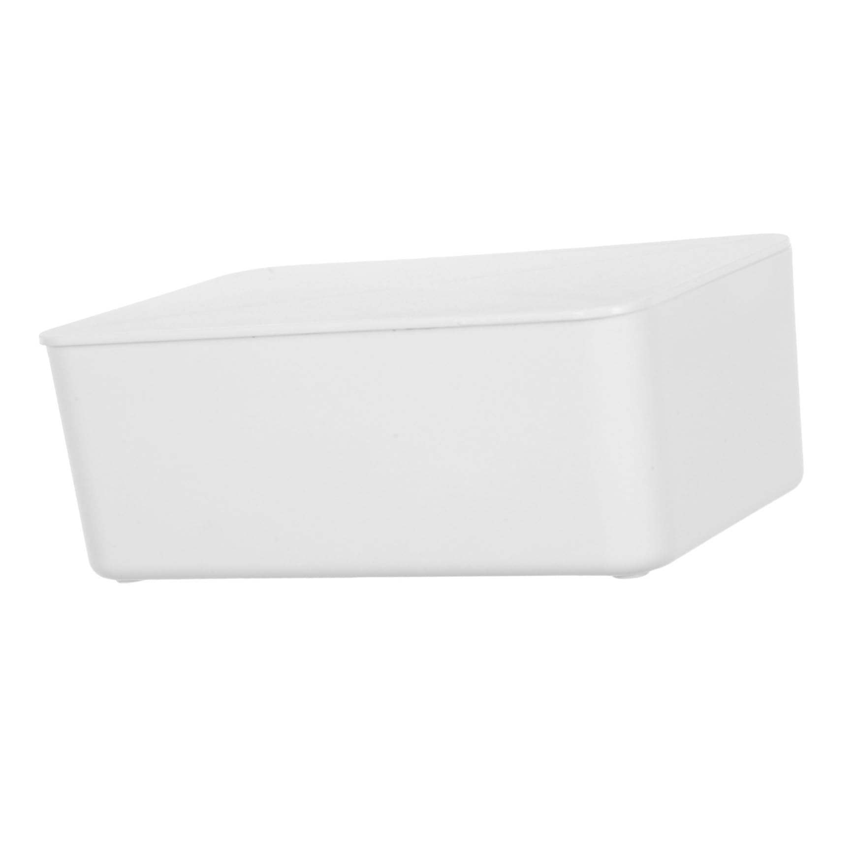 ABOOFAN 4 Pièces boîte de mouchoirs humides Porte-mouchoirs de Rangement Case de Linge de Voyage Porte lingettes récipient à Linge PP Blanche