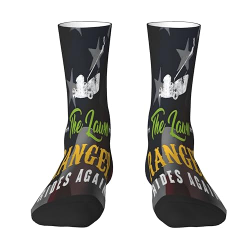 XIDKEISLP Lawn Mower Tractor Crew Socks