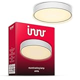 innr Smart LED Round Ceiling Light, Deckenleuchte2700K, dimmbar, warmweißes Licht, RCL 110