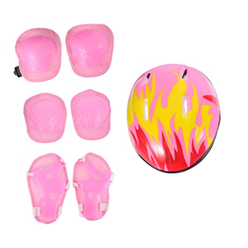 GALPADA Complete Boys and Girls Safety Gear Kit 1 Set Includes Helmet Pads Wrist Guards Elbow Pads for Riding Skating Biking