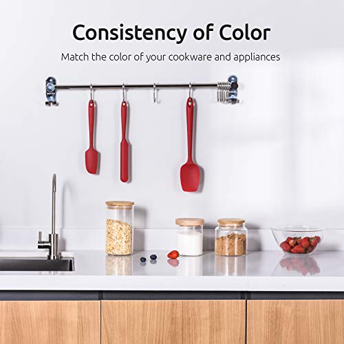 U-Taste BASICSPATULA-4-RED Silicone Spatula Set thumb #7
