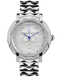 LOUIS XVI Le Lion 3920 - Ø 43 mm - Orologio da uomo - Impermeabile - Orologio con vetro zaffiro - Cinturino Argento - Quadrante 3D Embossed Lion Silver - Movimento al quarzo svizzero