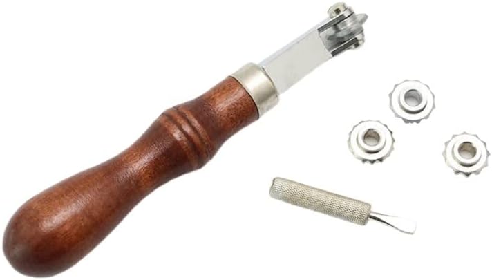 Professional Stitch Marking Spacer Tracing Wheel Sewing Tool Leathercraft Spacer| | -
