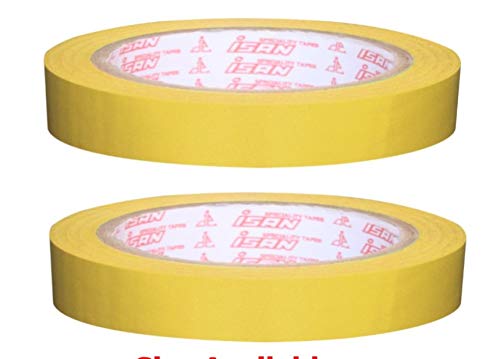 ISAN® Yellow Vinyl Floor Marking Tape 12mm (0.5" Approx) Width X 15Mtr Length, PVC, Non-Abresive (2 Pc) (B07MLZK43J) Amazon Price History, Amazon Price Tracker