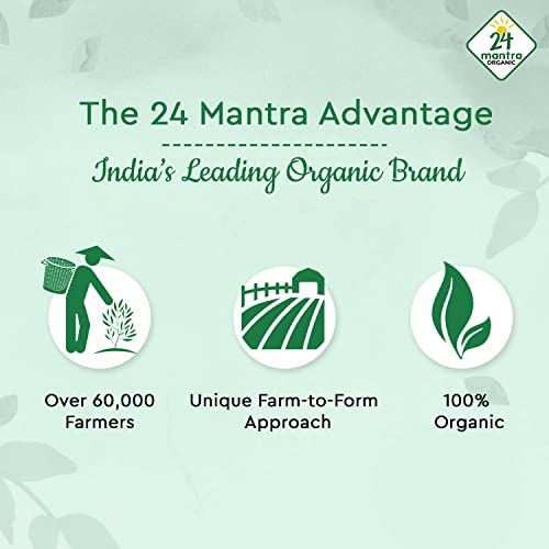 Image of 24 Mantra Organic - Green Moong Whole /sabut /saboot, 1kg (Pack of 5)