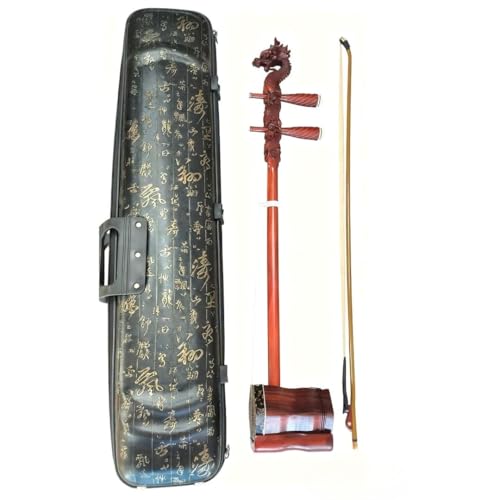 Kunpengzhi Handcrafted rosewood erhu  Chinese loongl head erhu  majestic and powerful beautiful sound professional performance