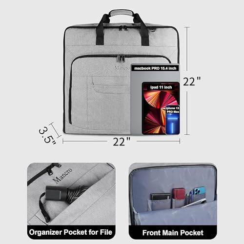 image for Mancro Garment Bags for Travel, Suit Bags for Men Travel Business Trip