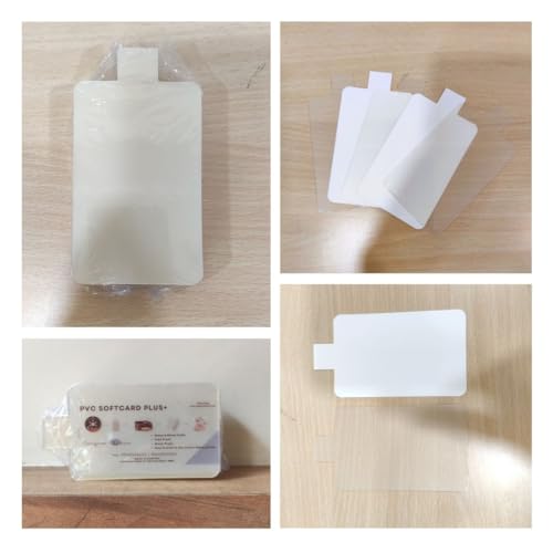 Image of PVC softcard Plus | PVC card For any inkjet printer | 54mm X 86mm plus With Coating (20)