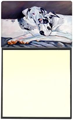 Caroline's Treasures Harlequin Natural Great Danes Refillable Sticky Note Holder or Postit Note Dispenser, 3.25 by 5.5", Multicolor image 4