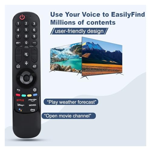 Télécommande magique pour LG Smart TV perdue ? Solution de remplacement avec voix et pointeur